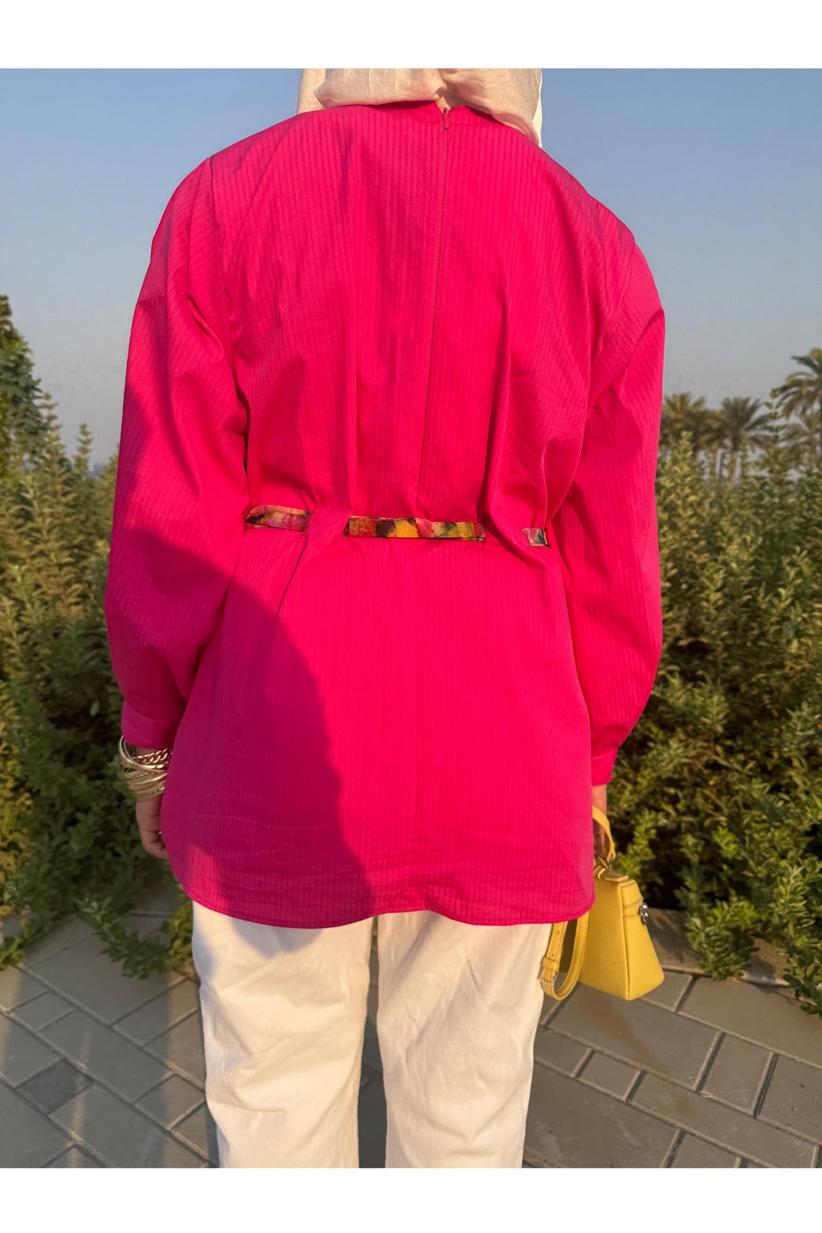 Raya – Pink Modest Top | Everyday Women's Wear